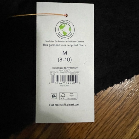 JoySpun 2pc Loungewear Comfy Set Black, Size Medium, NWT - Picture 7 of 15